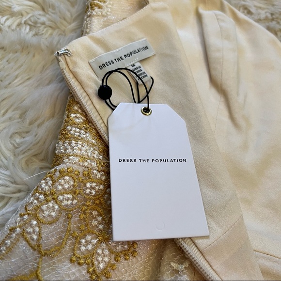 NWT Dress the Population Cadence Dress - Size Medium - Picture 8 of 9